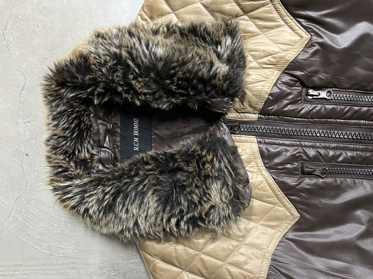 If Six Was Nine H.C.M HOMME PUFFER FUR JACKET IF SIX WAS NINE LGB STYLE Size US L / EU 52-54 / 3 - 9 Thumbnail