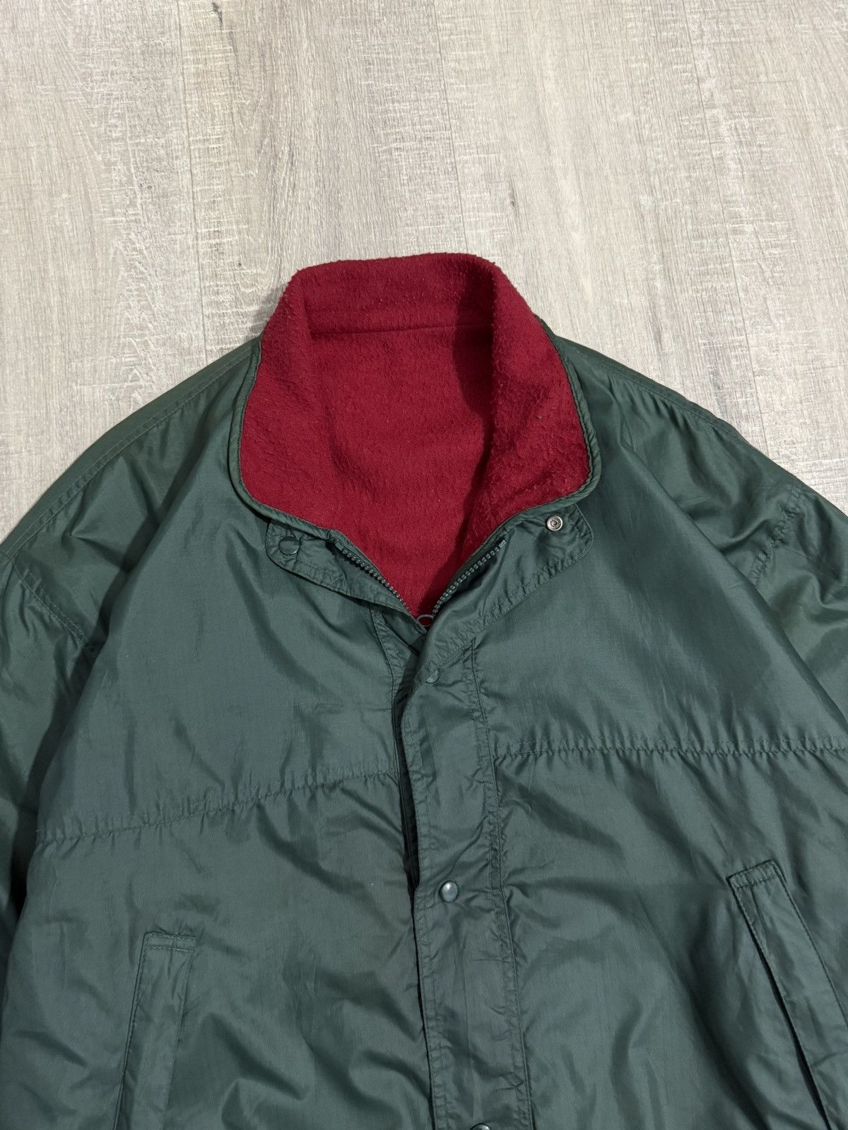 Japanese Brand Vintage blueky reversible fleece jacket Size US M / EU 48-50 / 2 - 8 Thumbnail
