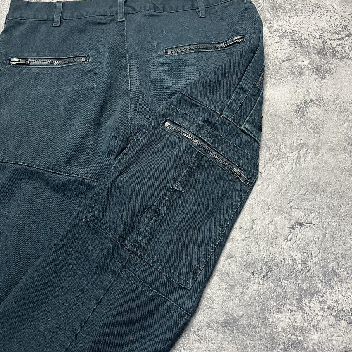 Dickies × Vintage Vintage Dickies Redhawk Navy Trashed Cargo Workwear Pants Size US 30 / EU 46 - 22 Thumbnail