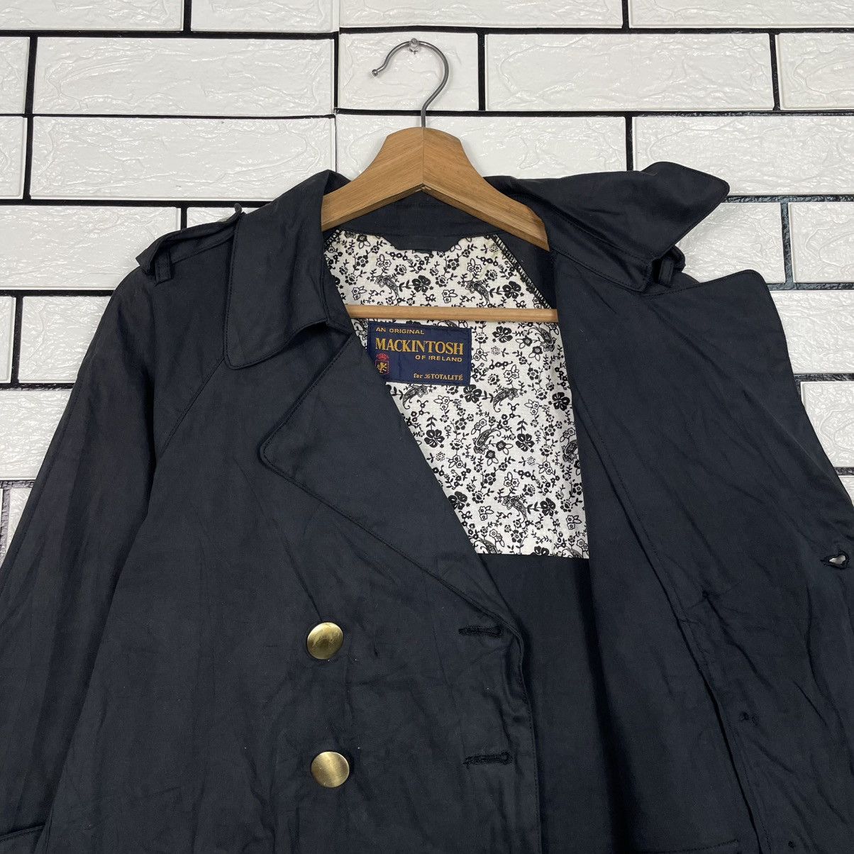 Mackintosh Mackintosh Francis Campelli Double Breasted Coat Size M / US 6-8 / IT 42-44 - 11 Thumbnail
