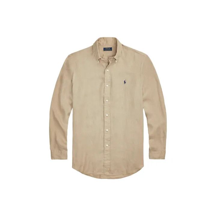 Polo Ralph Lauren Polo Ralph Lauren Relaxed Linen Long-Sleeve Shirt Size US L / EU 52-54 / 3 - 1 Thumbnail