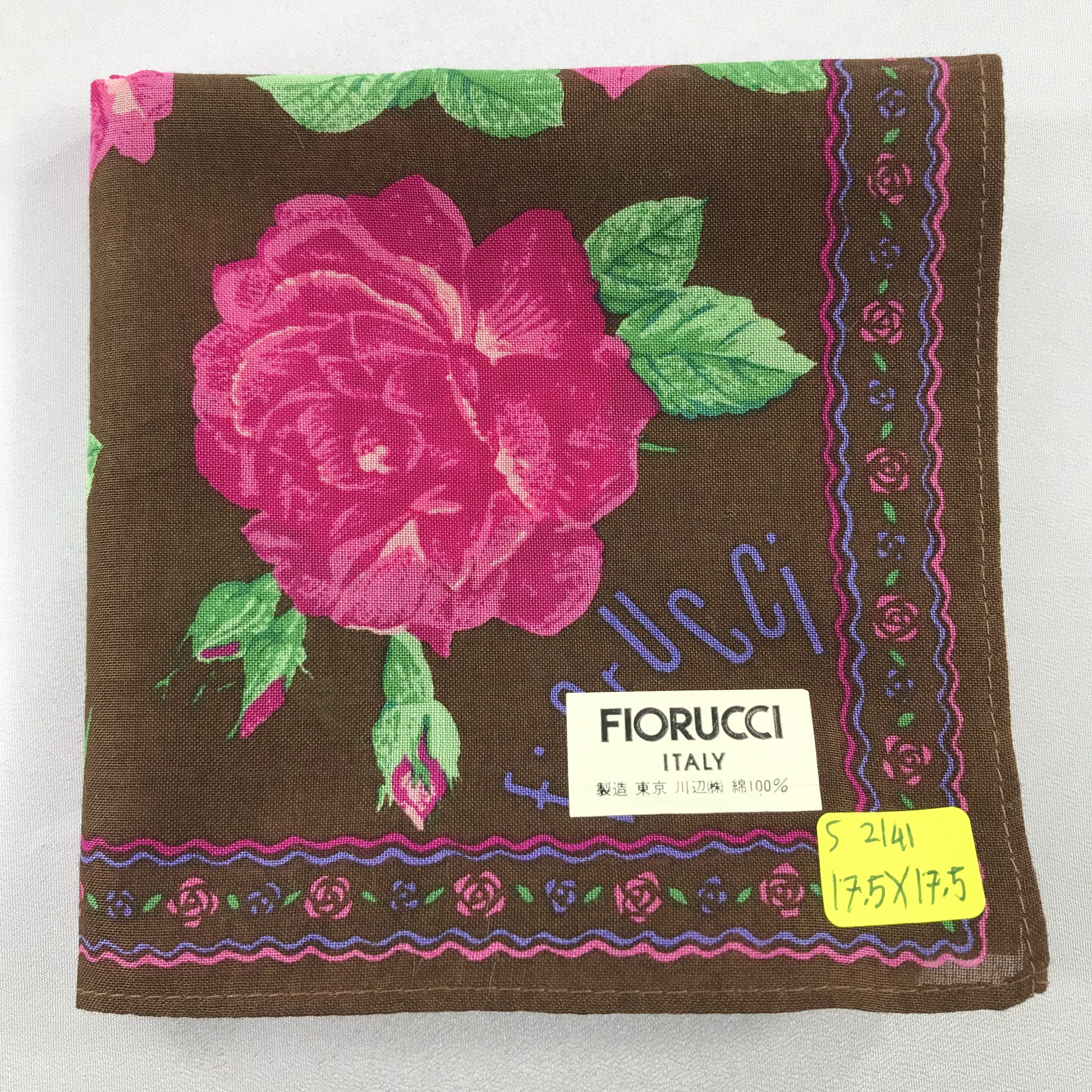 Fiorucci × Vintage Fiorucci Bandana / Handkerchief / Neckerchief - S2141 Size ONE SIZE - 5 Thumbnail