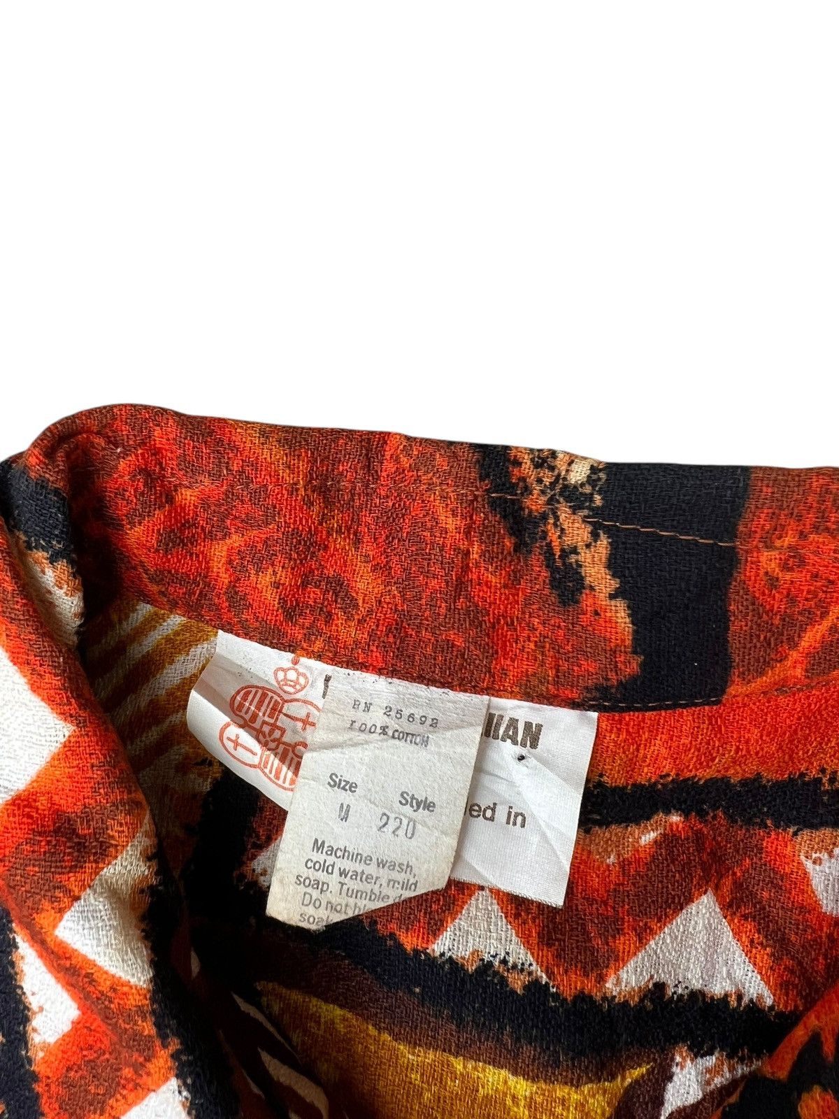 Vintage Vintage 60s 70s Royal Hawaiian Barkcloth Hawaii Shirt Size US M / EU 48-50 / 2 - 11 Thumbnail