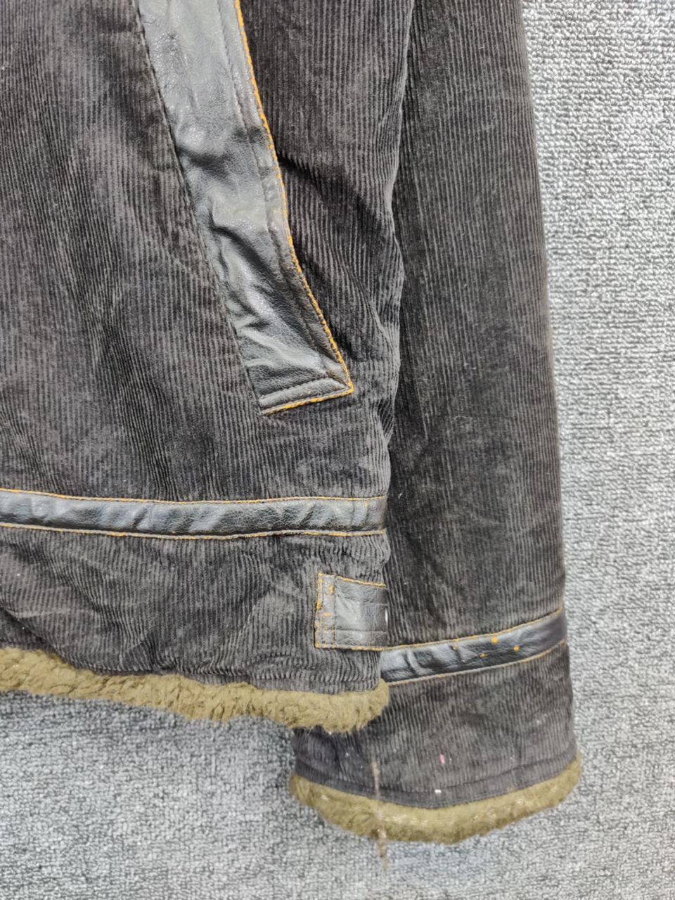 Vintage Vintage Dog House Corduroy Shearling Fur Jacket Size US L / EU 52-54 / 3 - 3 Thumbnail