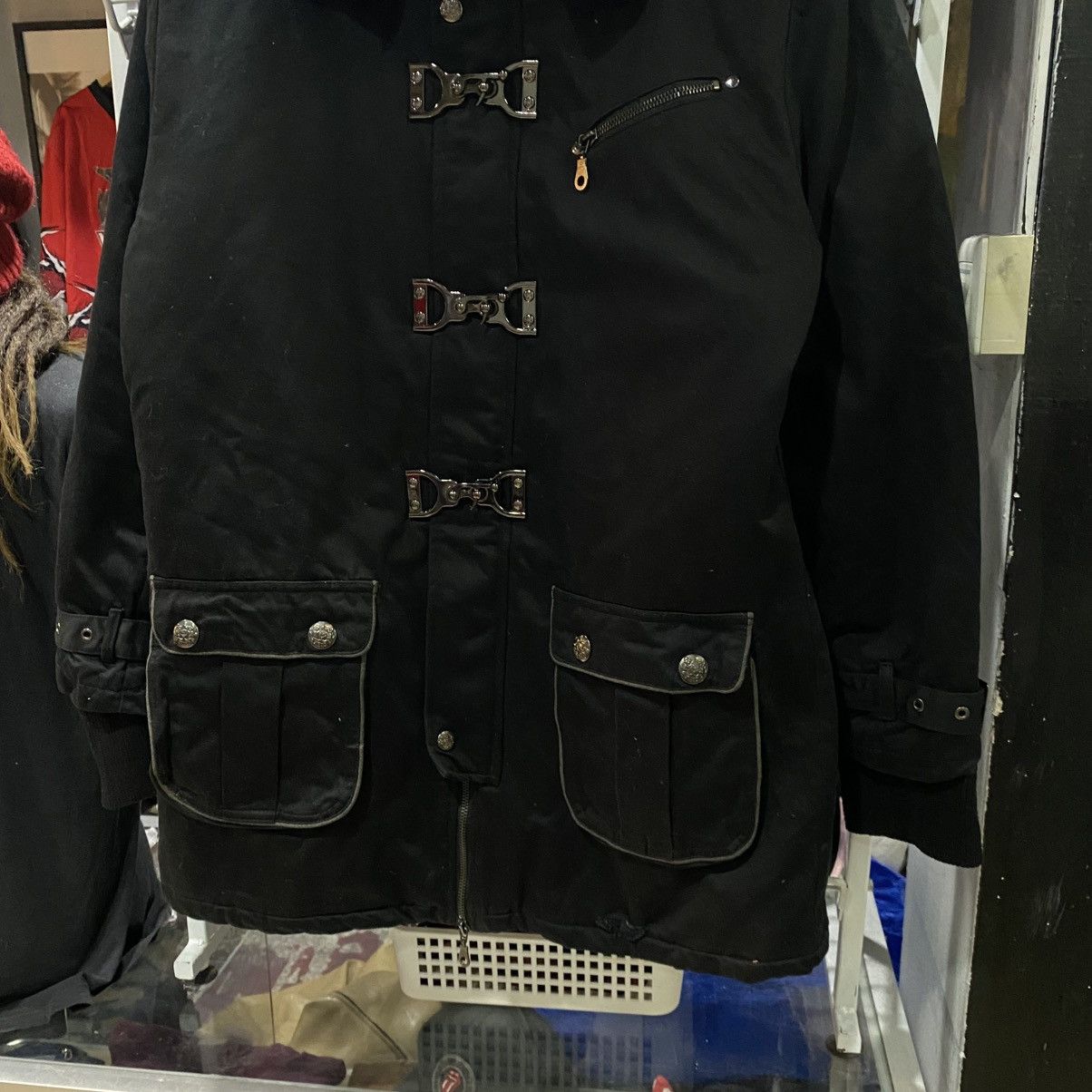 If Six Was Nine × In The Attic × Vintage In The Attic Fur Jacket Punk Helmut Lang Astro Inspired Size US L / EU 52-54 / 3 - 5 Thumbnail