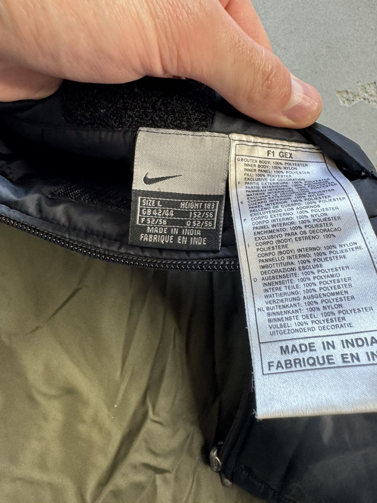Nike × Vintage Nike Vintage Reversible Vest Size US L / EU 52-54 / 3 - 8 Thumbnail