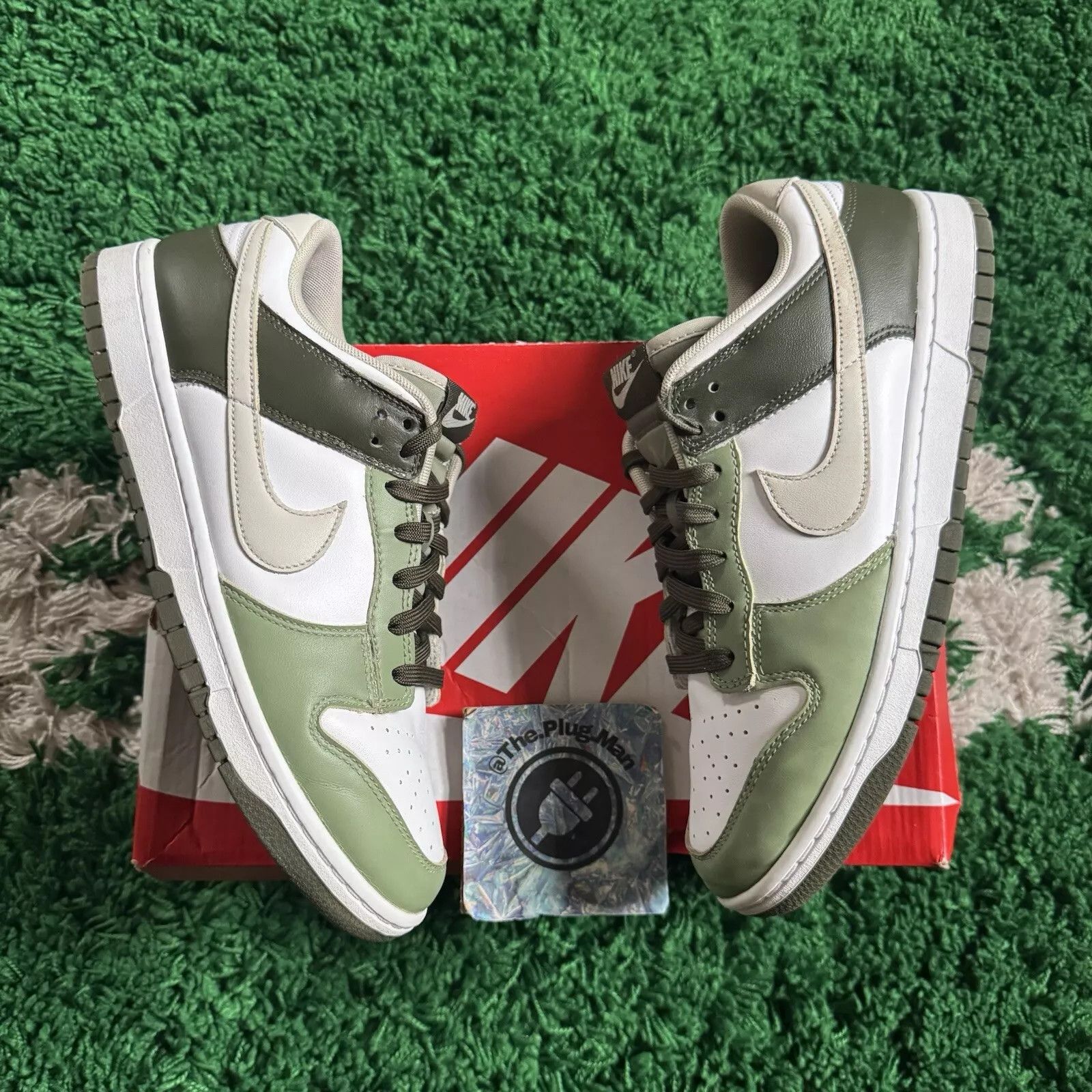 Nike Nike Dunk Low Oil Green Cargo Khaki Size US 10 / EU 43 - 1 Thumbnail