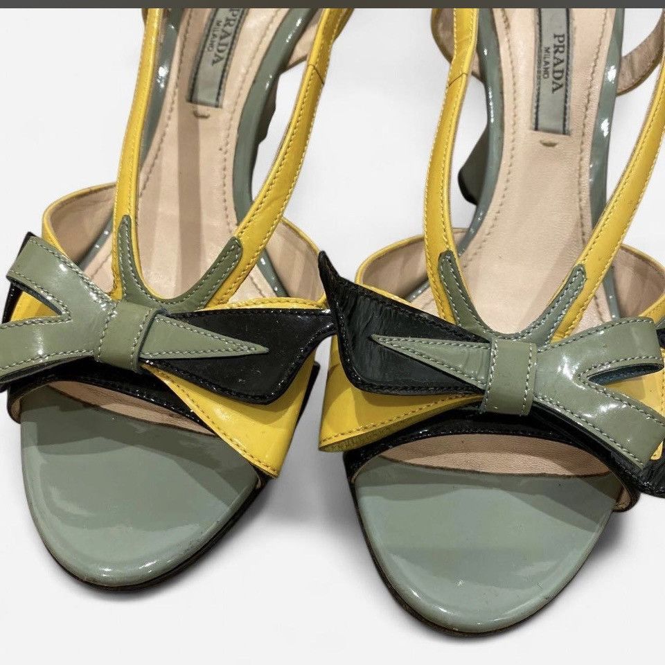 Prada SS12 Prada Hot Rod Collection Slingback Size US 7 / IT 37 - 3 Thumbnail