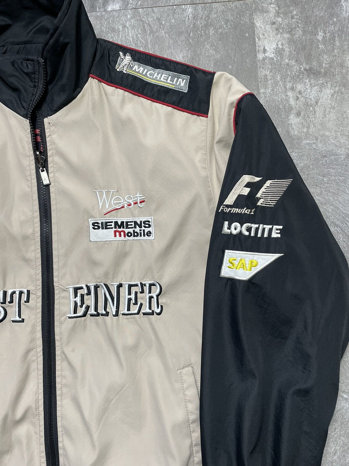 Formula 1 Vintage Mercedes-Benz West Warsteiner F1 Racing Jacket Y2K Size US M / EU 48-50 / 2 - 7 Thumbnail