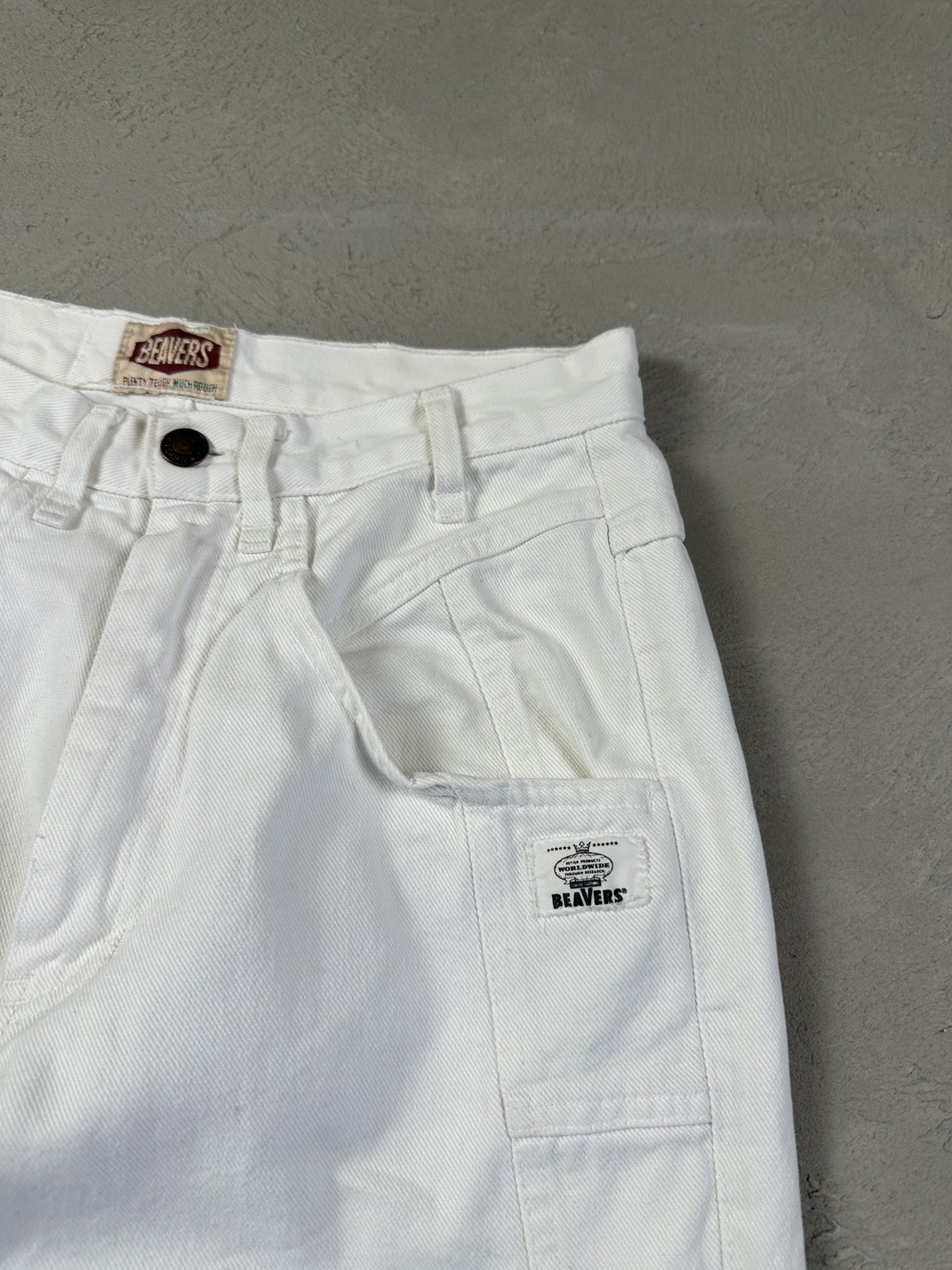 Vintage 90s Vintage Beavers Workwear Denim Jeans Pants Size US 28 / EU 44 - 5 Thumbnail