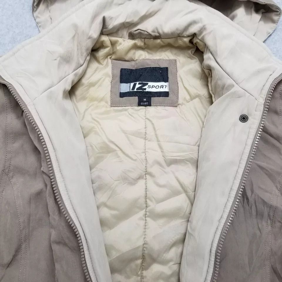 Other IZ Sport Jacket Womens Medium Brown Parka Full Zip Pockets Hooded Size M / US 6-8 / IT 42-44 - 18 Thumbnail