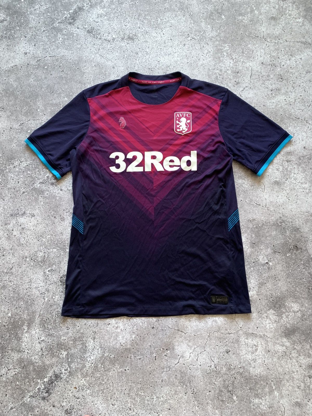 Other 🔥LUKE SPORT ASTON VILLA 2018/2019 THIRD SOCCER JERSEY Size US XL / EU 56 / 4 - 1 Thumbnail