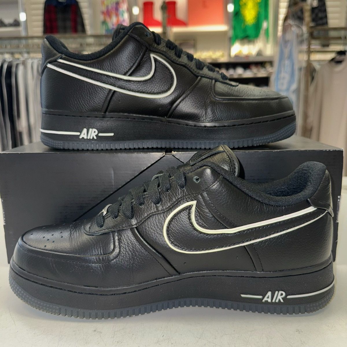 A Ma Maniere × Nike Size 11.5W (10M) - A Ma Maniere x Nike Air Force 1 Low Black Size US 11.5 / IT 41.5 - 2 Thumbnail