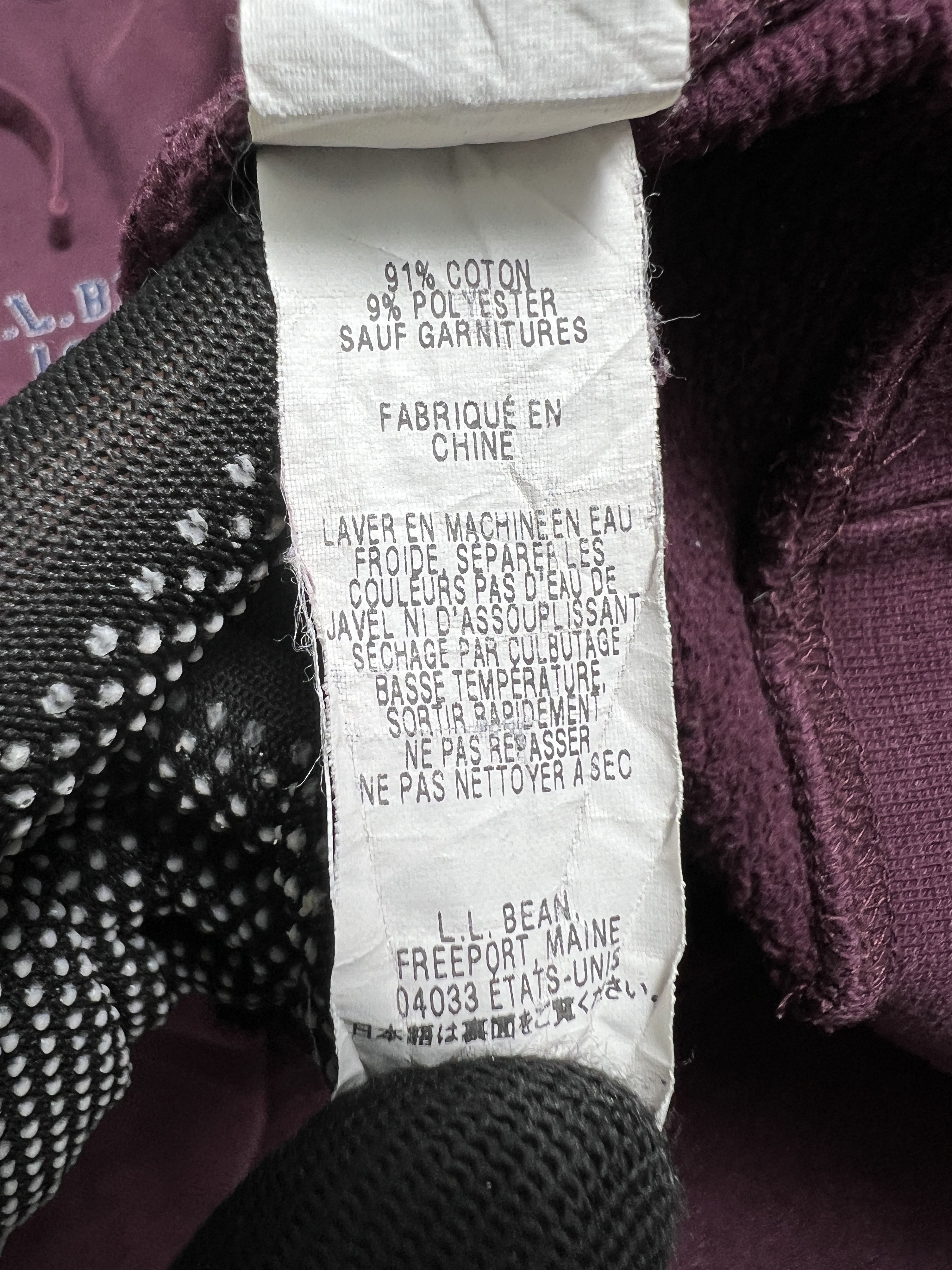 L.L. Bean L.L.Bean Spell Out Logo Hoodie (M) JKA257 Size US M / EU 48-50 / 2 - 10 Thumbnail