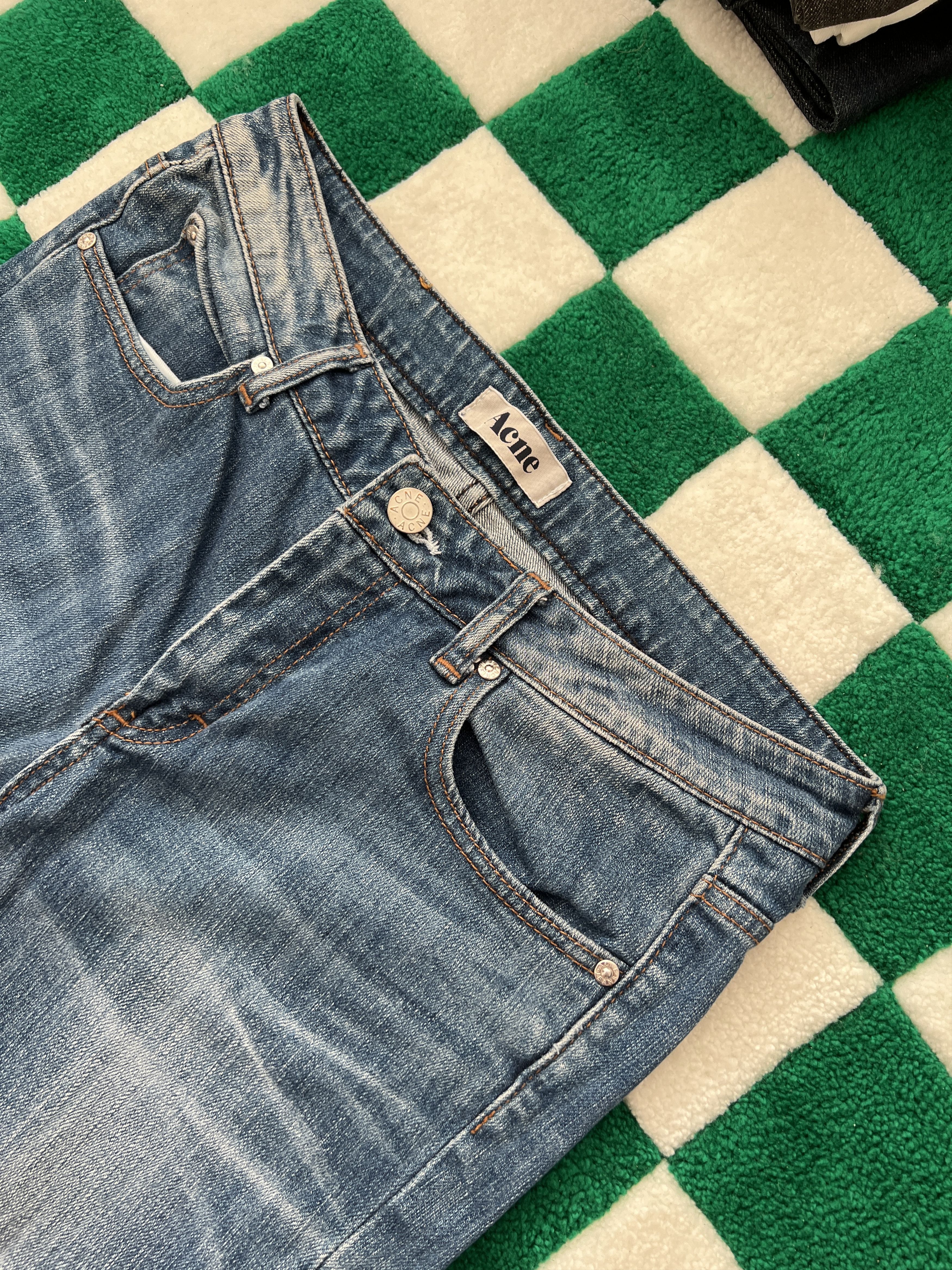 Acne Studios Acne Studios Washed Blue Denim Jeans Size 30/32 Size US 30 / EU 46 - 8 Thumbnail
