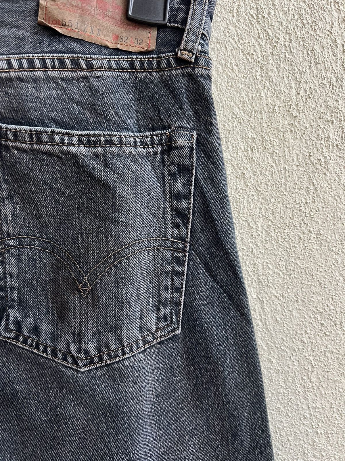 Levi's Vintage Clothing Vintage LVC Levi’s 551Z XX Distressed Denim Selvedge Jeans Size US 32 / EU 48 - 21 Thumbnail