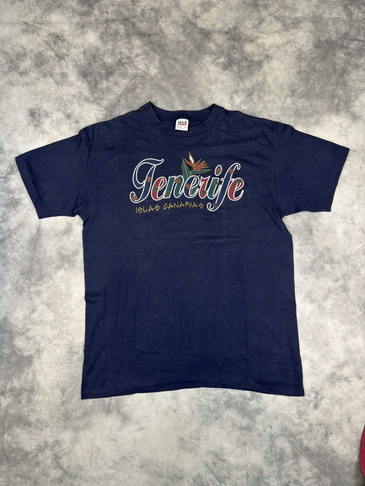 Vintage Vintage 90s Tenerife Summer Holidays graphic t shirt skate Size US XL / EU 56 / 4 - 1 Thumbnail