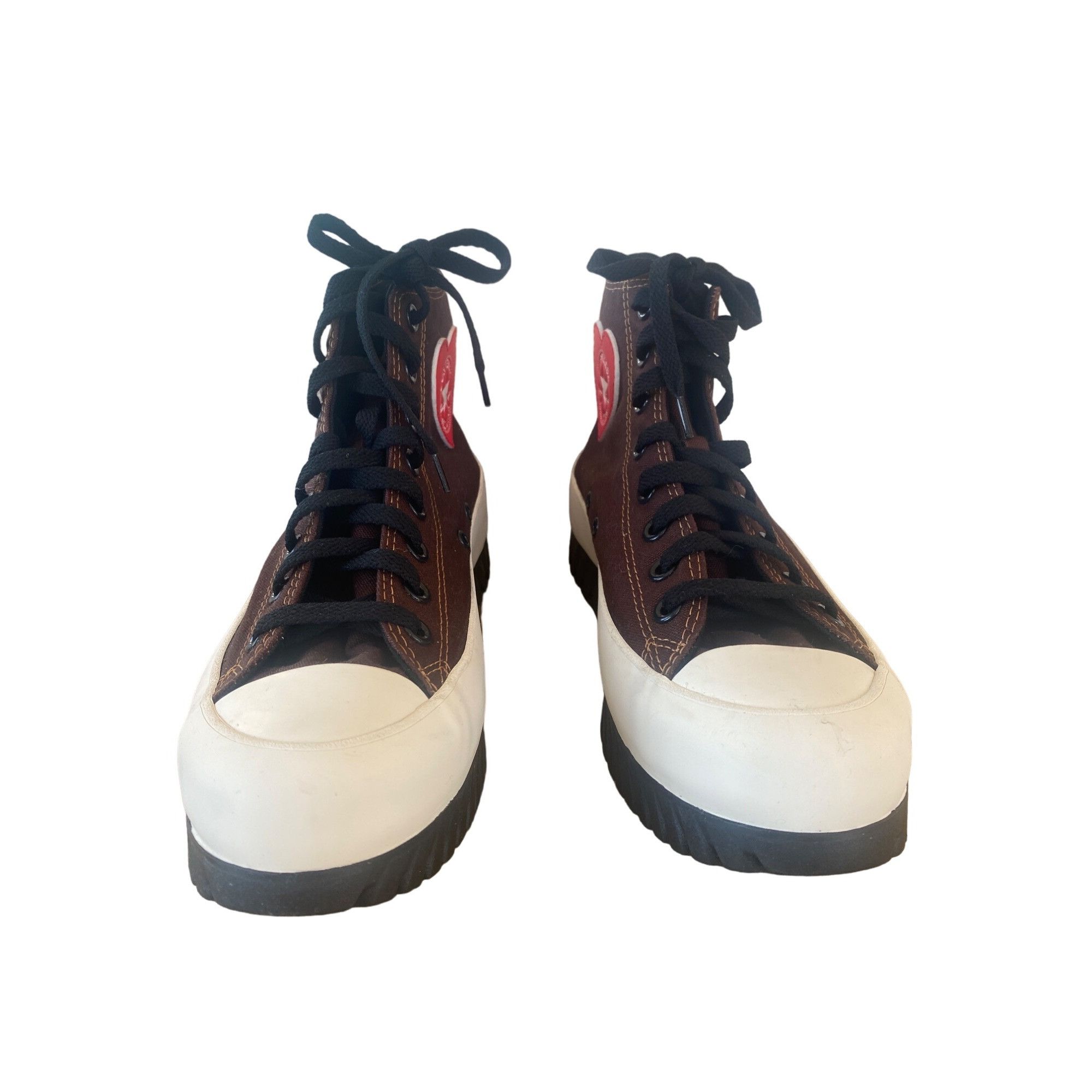 Converse Converse Chuck Taylor Lugged 2.0 Sneaker Platform Brown Canv Size US 10 / IT 40 - 11 Thumbnail