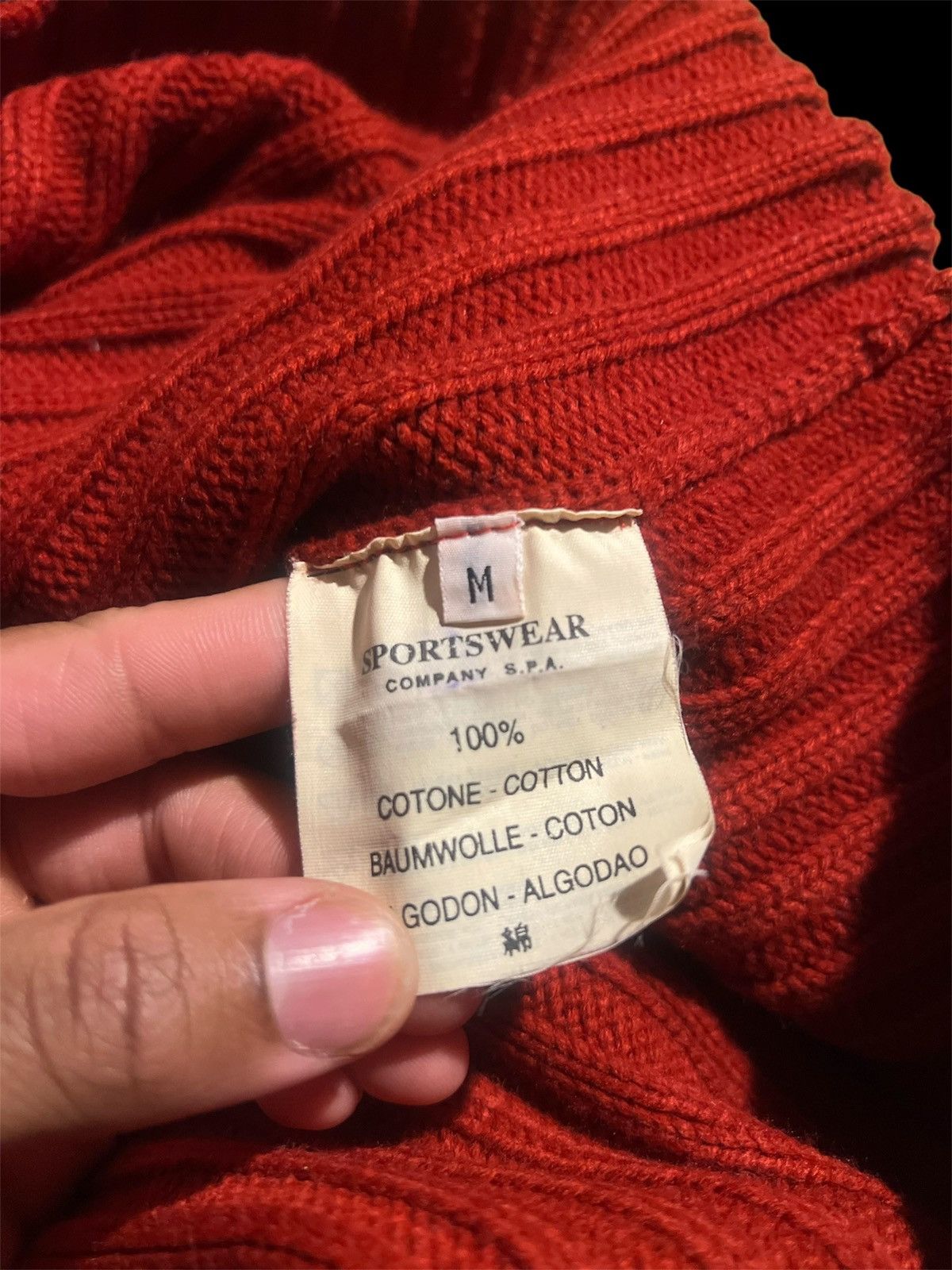 Stone Island 90s Stone Island Ribbed Knit Size US M / EU 48-50 / 2 - 4 Thumbnail