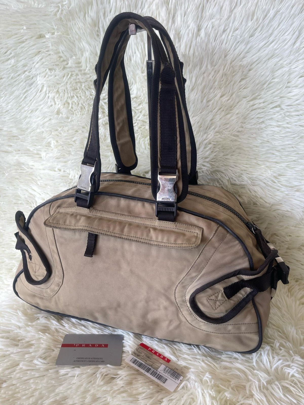 Prada × Vintage 2000s Prada Technical Bag Size ONE SIZE - 10 Thumbnail
