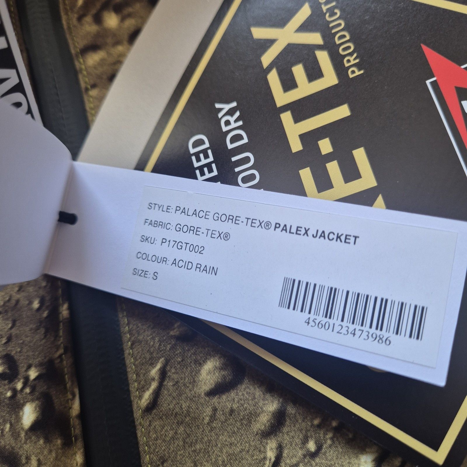 Palace Palace Gore-Tex Palex Jacket Acid Rain Small Brand New FW19 Size US S / EU 44-46 / 1 - 8 Thumbnail