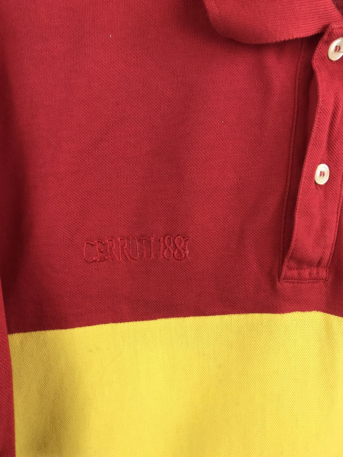 Cerruti 1881 × Ferrari × Vintage Vintage Cerruti Ferrari Red Polo Shirt Made in Italy Size US XXL / EU 58 / 5 - 3 Thumbnail