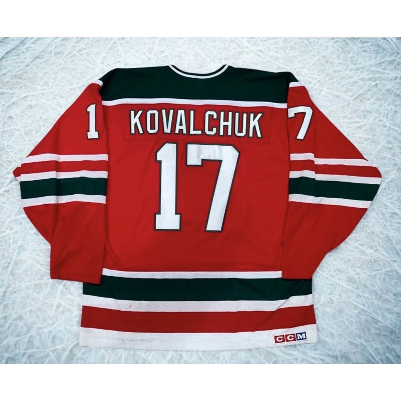 Ccm New Jersey Devils Ilya Kovalchuk CCM NHL Jersey 2XL Retro Size US XXL / EU 58 / 5 - 6 Thumbnail