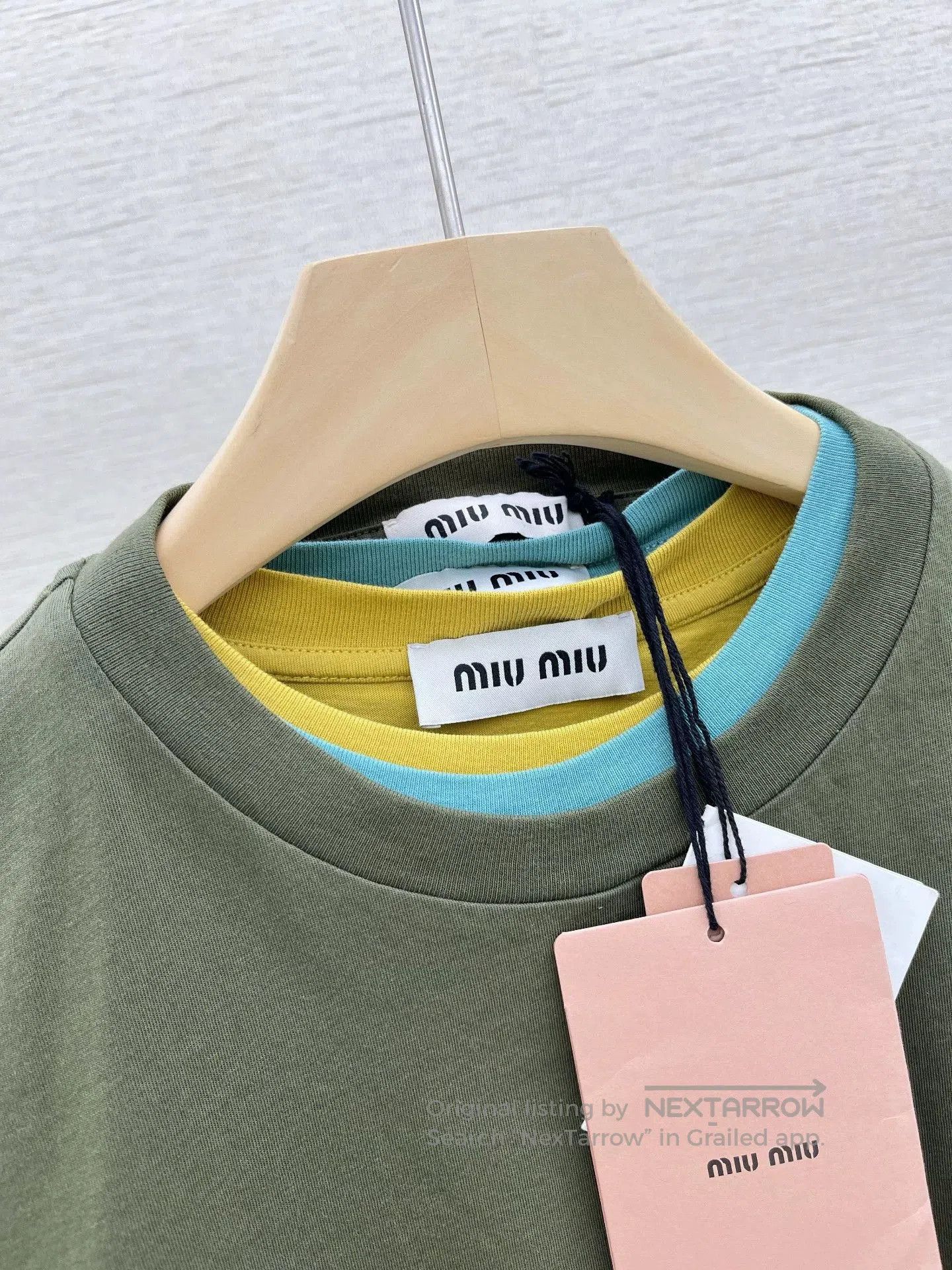 Miu Miu Miu Miu Colorful Logo 3-Piece Tops. Size US XS / EU 42 / 0 - 2 Thumbnail