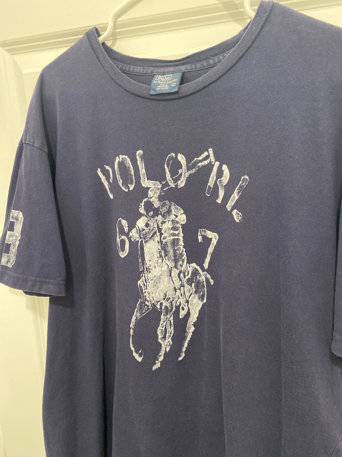 Polo Ralph Lauren Vintage Polo Ralph Lauren Graphic Short Sleeve Size US L / EU 52-54 / 3 - 1 Thumbnail