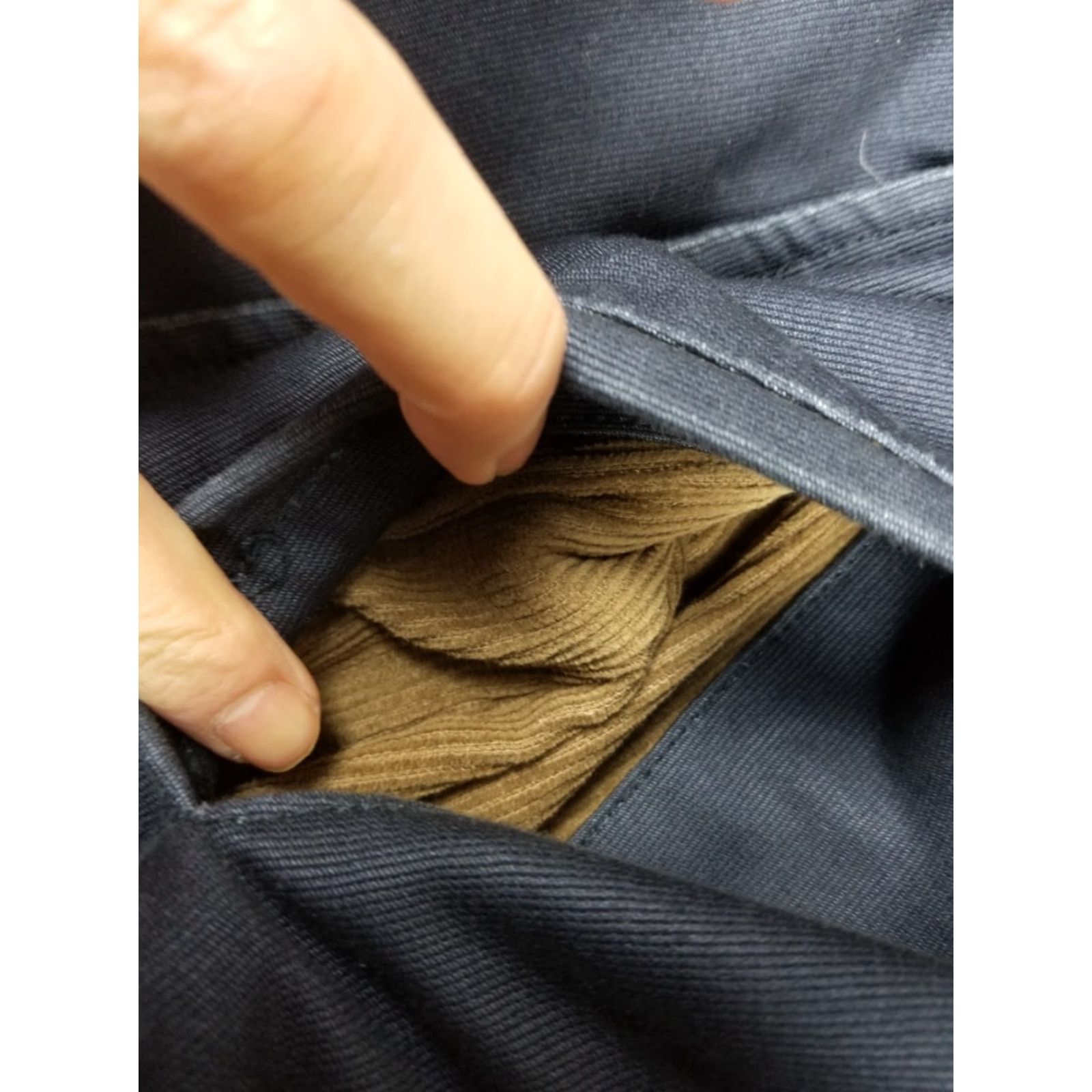 Vintage VINTAGE Unbranded SHIRT JACKET NAVY 40 Mens WWII N-1 Deck Jacket Lined Cotton Cross Shoulder 26in 25in 18in 20in 26in Size US XXS / EU 40 - 6 Thumbnail