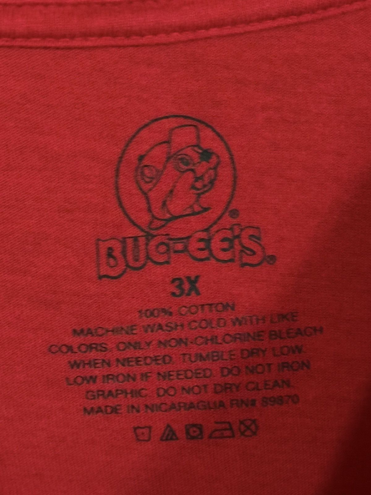 Vintage Buc-ee's Jingle Bells Christmas XMas Red Beaver Logo Tee 3XL Size US XXL / EU 58 / 5 - 4 Thumbnail