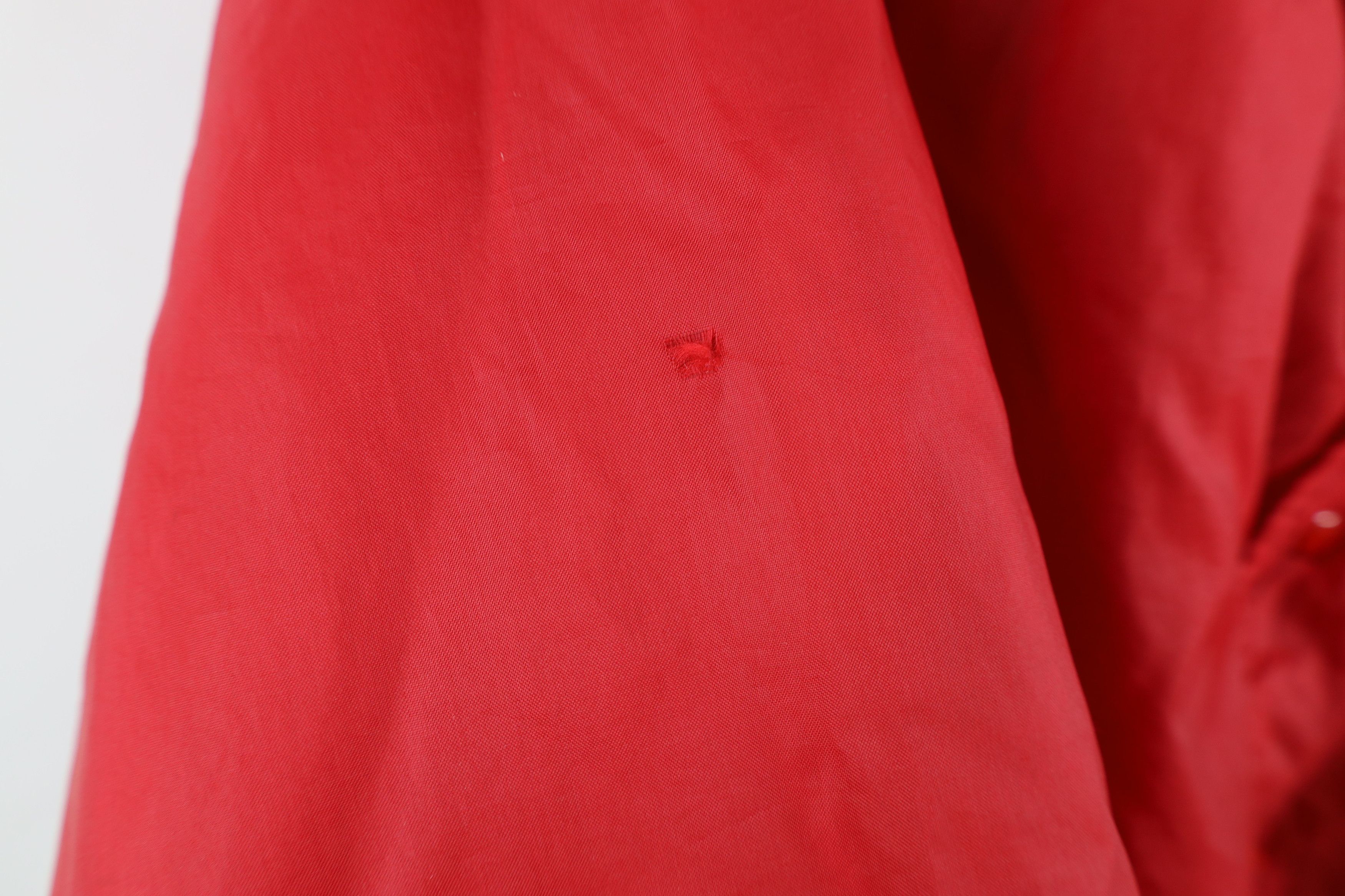 Vintage Vintage 60s 70 Streetwear Lined Coach Coaches Jacket Red USA Size US L / EU 52-54 / 3 - 6 Thumbnail