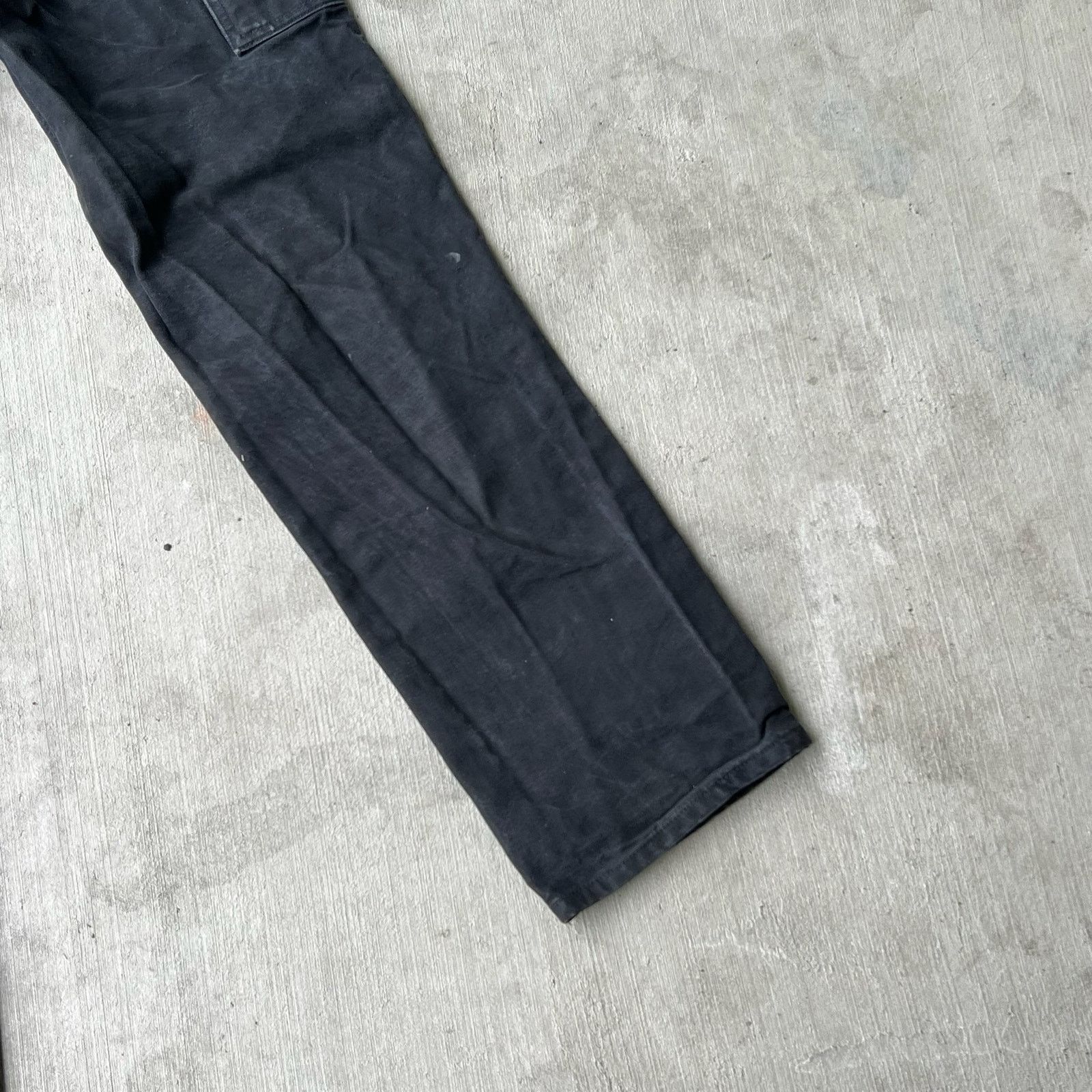 Carhartt × Vintage Carhartt black double knee work wear carpenter pants Size US 27 - 11 Thumbnail