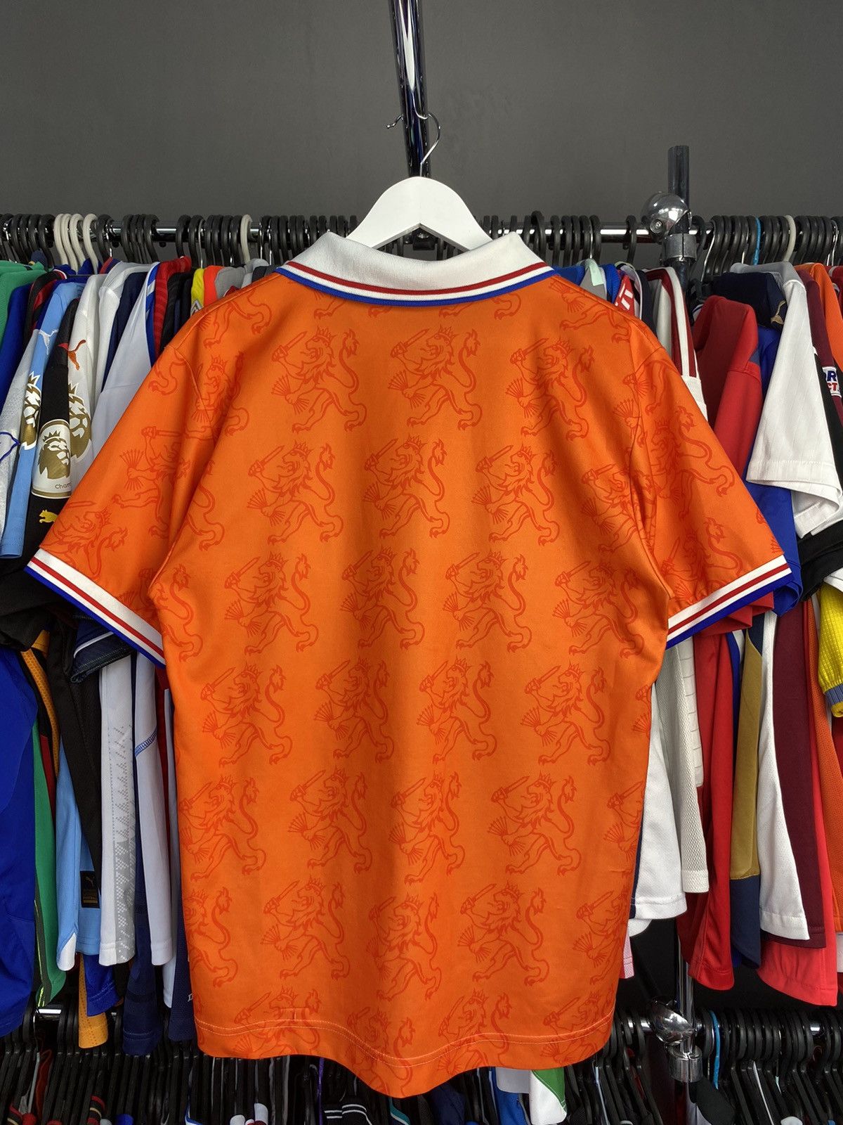 Lotto Sport 1992/94 LOTTO NETHERLANDS HOME SOCCER FOOTBALL JERSEY SHIRT Size US L / EU 52-54 / 3 - 2 Thumbnail
