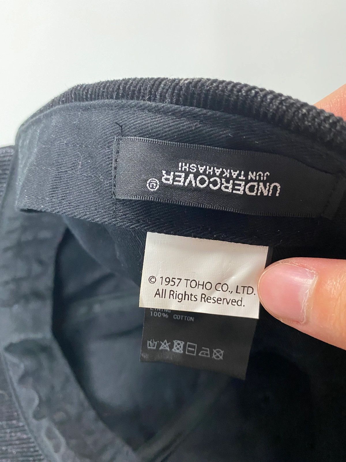 Undercover UNDERCOVER BUNNY HAT IN BLACK SZ:OS Size ONE SIZE - 8 Thumbnail
