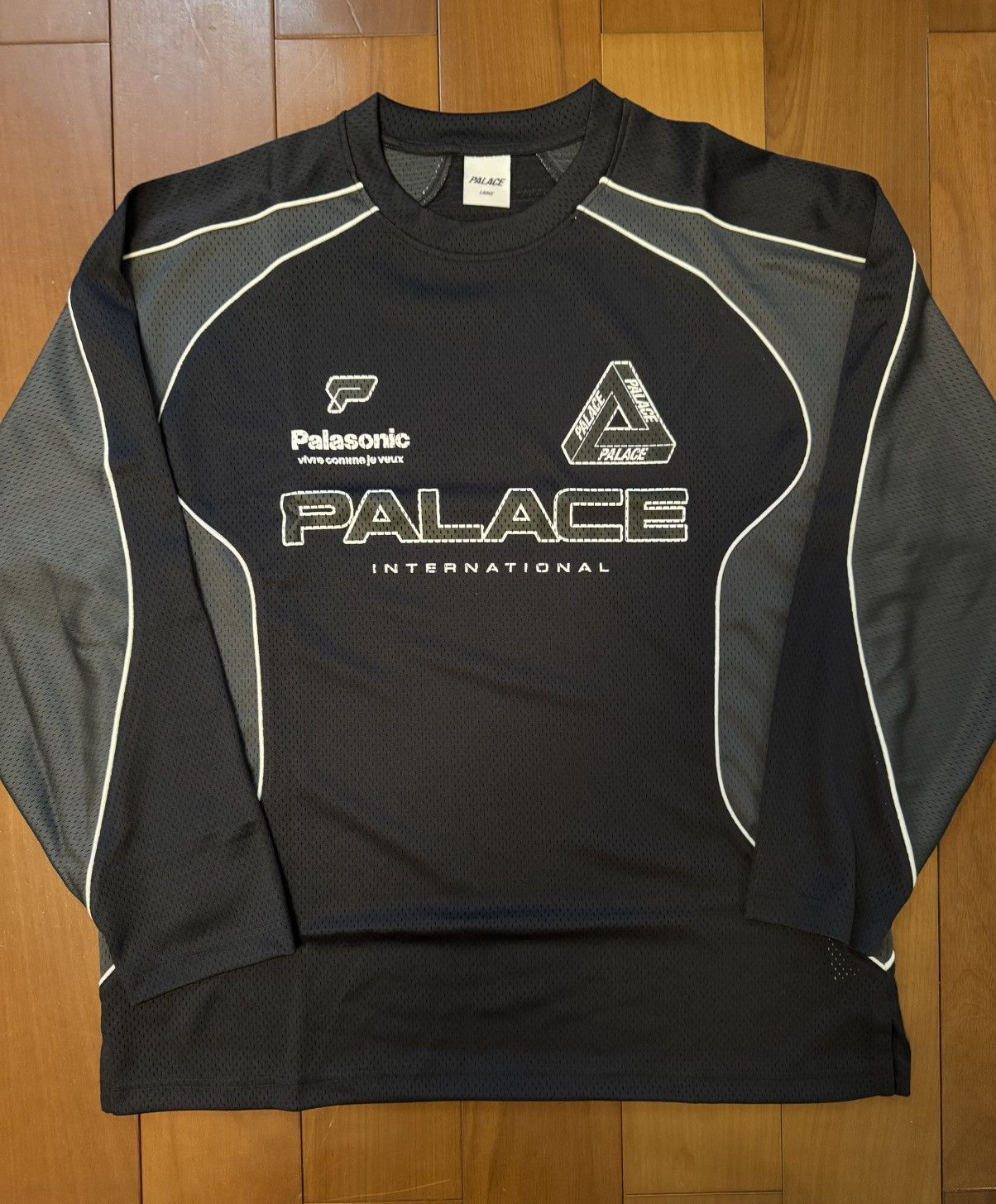 Palace Mesh Team Jersey Red Men's - SS24 - US