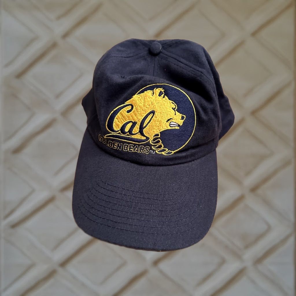 Bell VINTAGE Cal Golden Bears Pacific Bell Opening Night 1999 Ball Cap Hat Adj Men’s Navy Blue Baseball Cap Adjustable Strapback Men’s Size ONE SIZE - 1 Thumbnail