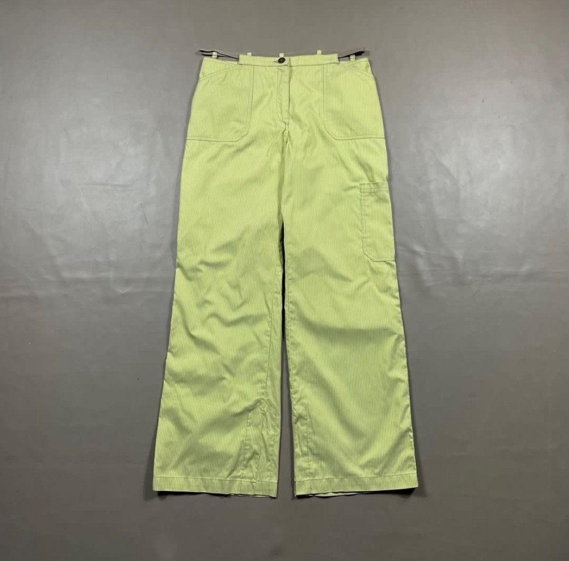 Cop Copine COP COPINE 00’s GREEN CARGO PANTS Size 27" / US 4 / IT 40 - 2 Thumbnail