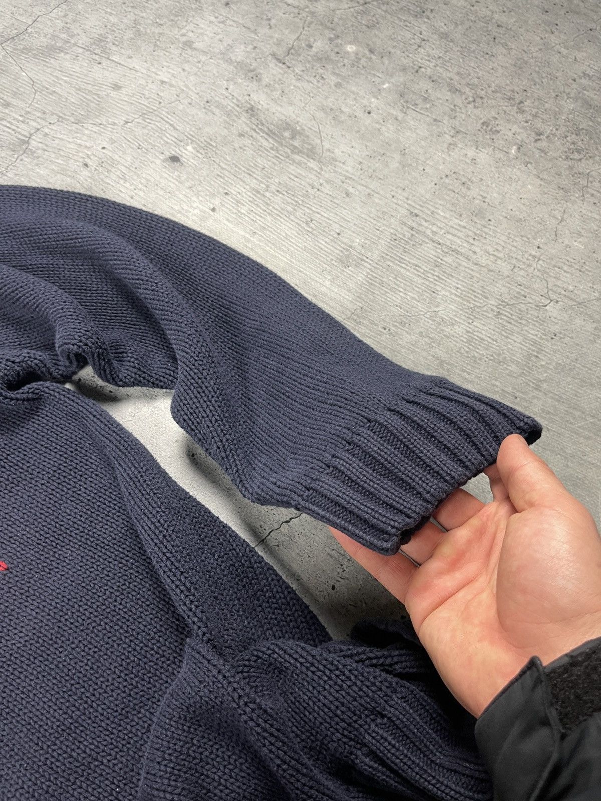 Polo Ralph Lauren × Vintage Vintage big logo USA SWEATER Polo Ralph style Size US L / EU 52-54 / 3 - 5 Thumbnail