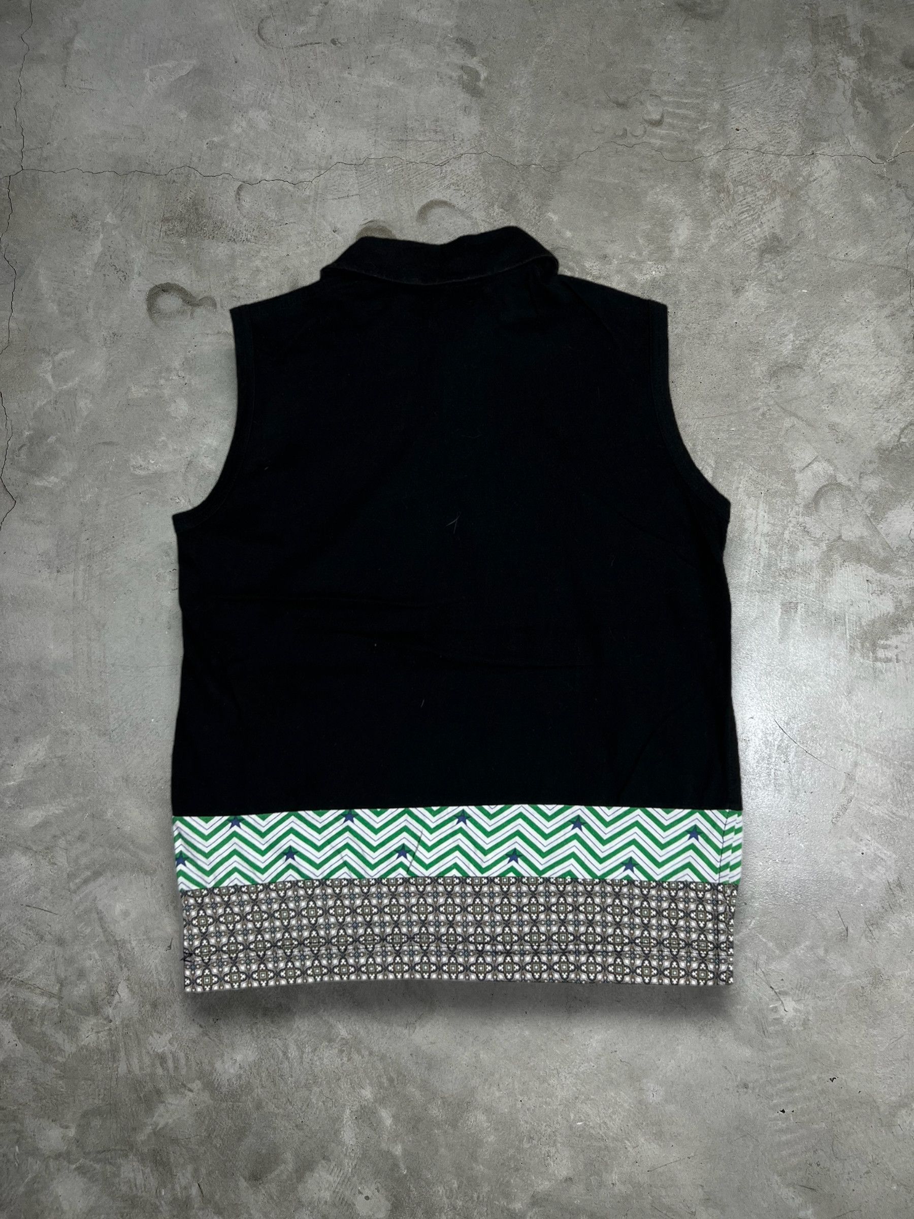 Comme des Garcons × Tricot Comme des Garcons × Vintage tricot COMME des GARÇONS Sleeveless Polo GTMPT285 Size M / US 6-8 / IT 42-44 - 5 Thumbnail