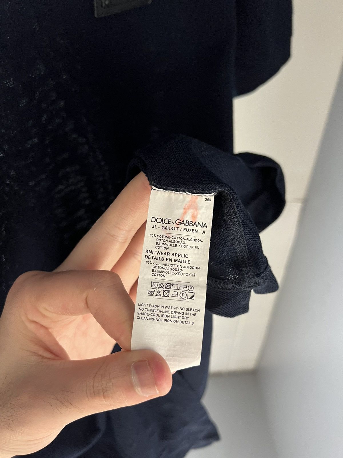 Dolce & Gabbana VINTAGE DOLCE & GABBANA ITALIAN DESIGNER POLO CASUAL CLASSIC Size US L / EU 52-54 / 3 - 16 Thumbnail