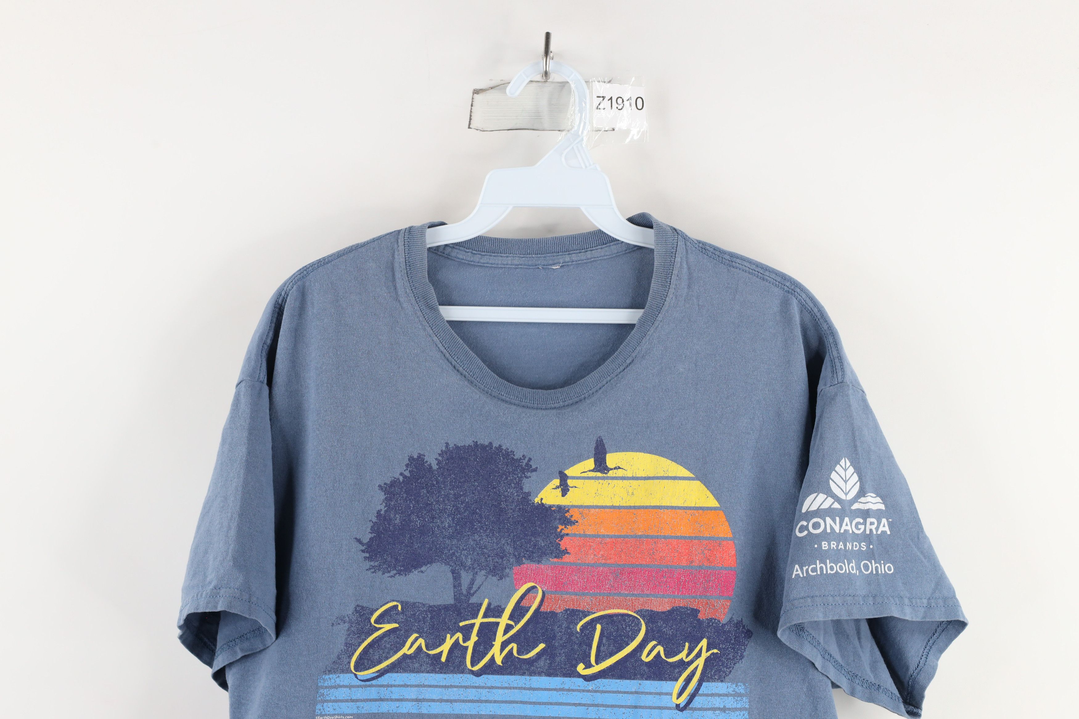 Vintage Vintage Streetwear Spell Out Sunset Earth Day Nature T-Shirt Size US L / EU 52-54 / 3 - 2 Thumbnail