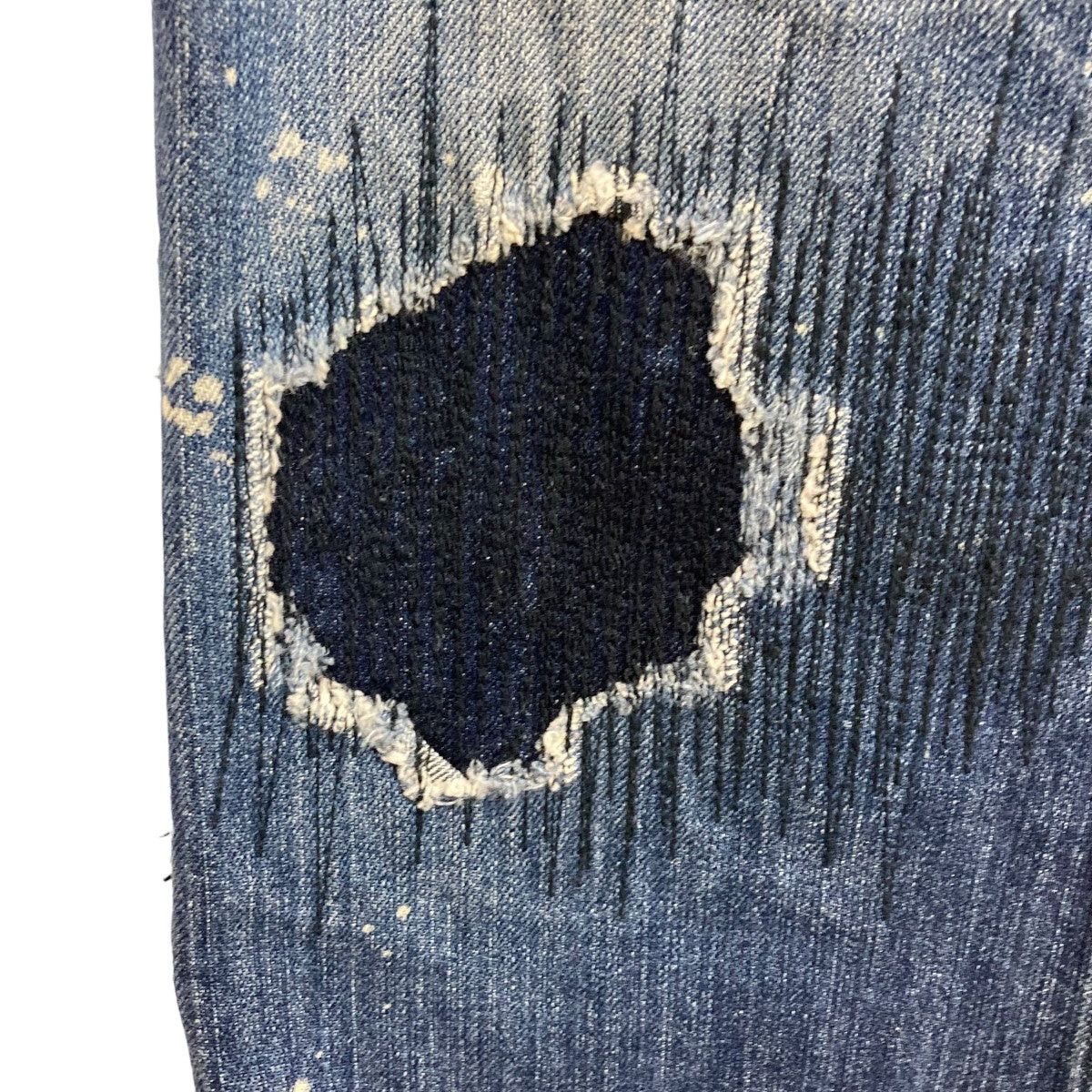 Number (N)ine Number (N)ine Standard Grunge Denim Pants Size US 29 - 5 Thumbnail