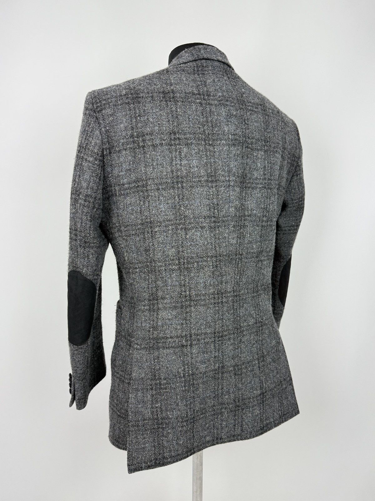 Harris Tweed Yves Gerard Harris Tweed Wool Check 2 Button Blazer Jacket Size US L / EU 52-54 / 3 - 2 Thumbnail