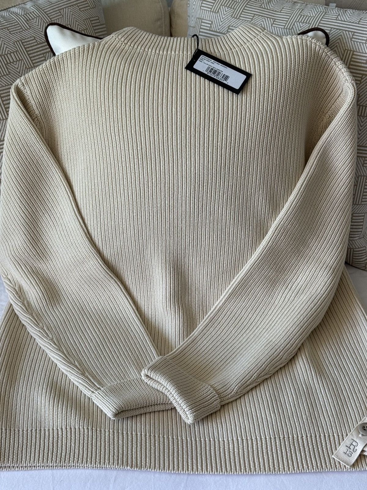 R13 R13 Mock Turtle Neck Long Sleeve Pullover New w/ Tags Size US L / EU 52-54 / 3 - 2 Thumbnail
