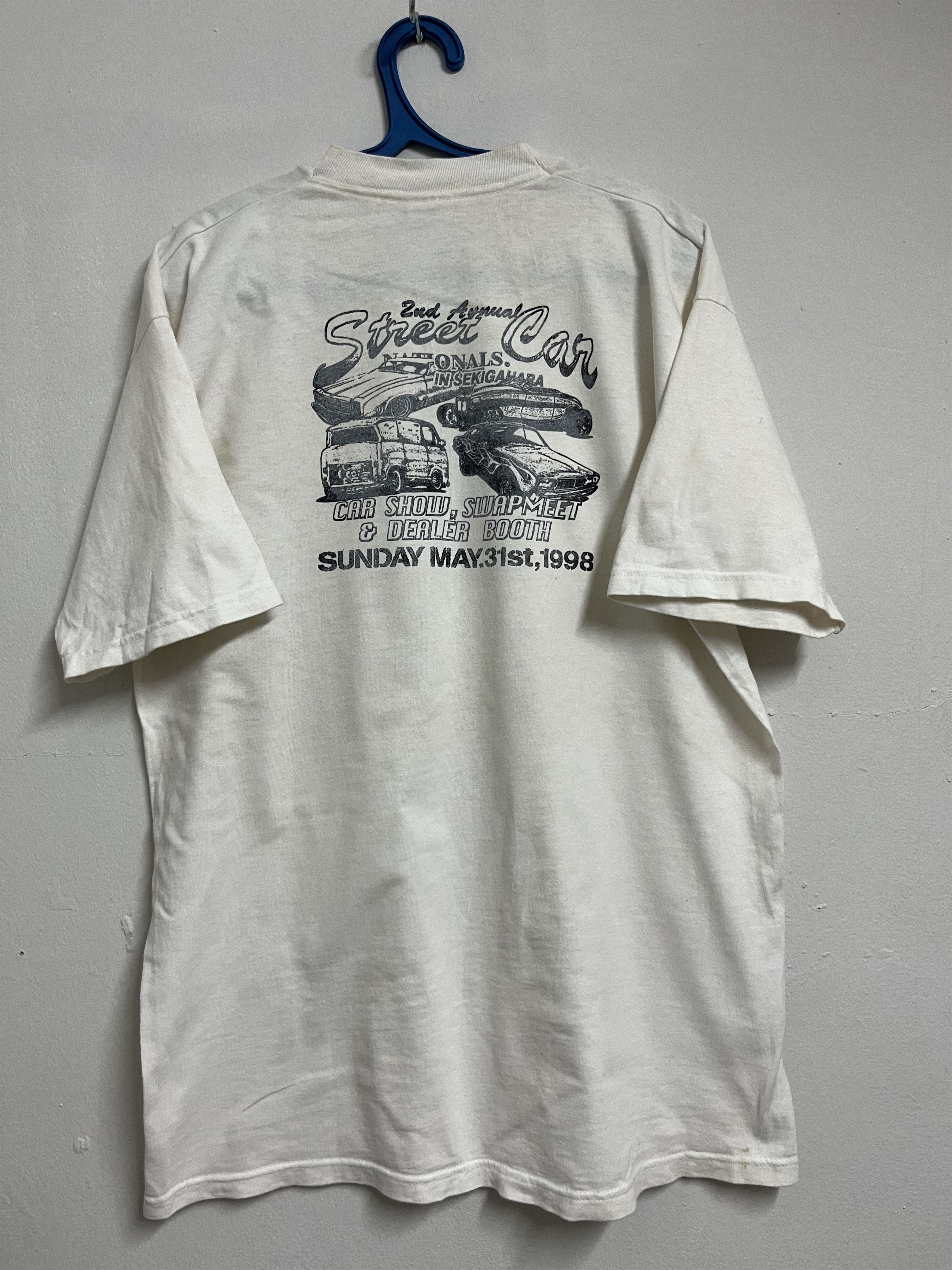 Vintage 💥Japan 2nd Annual Street Car ONALS In Sekigahara Size US L / EU 52-54 / 3 - 2 Thumbnail