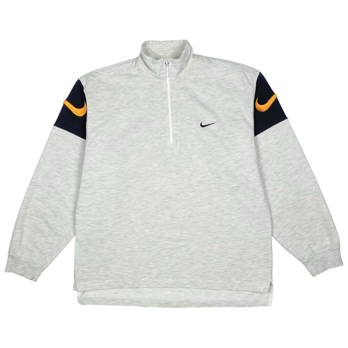 Nike 90's Nike 1/4 Zip Up Sweatshirt Size US S / EU 44-46 / 1 - 2 Thumbnail