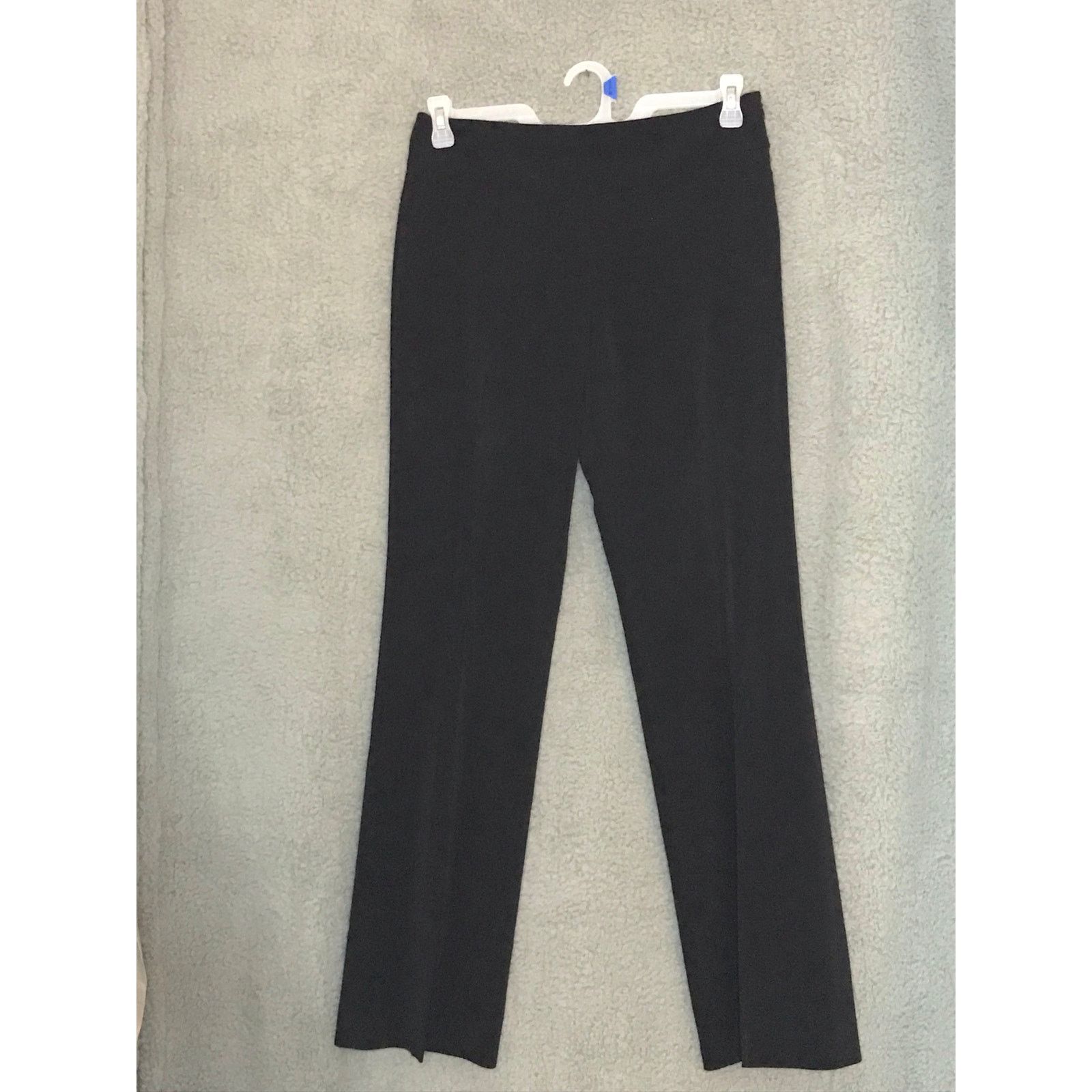 Ann Taylor Ann Taylor Black Pull On Pant 6 with side Zip No Pockets Size 28" / US 6 / IT 42 - 1 Thumbnail