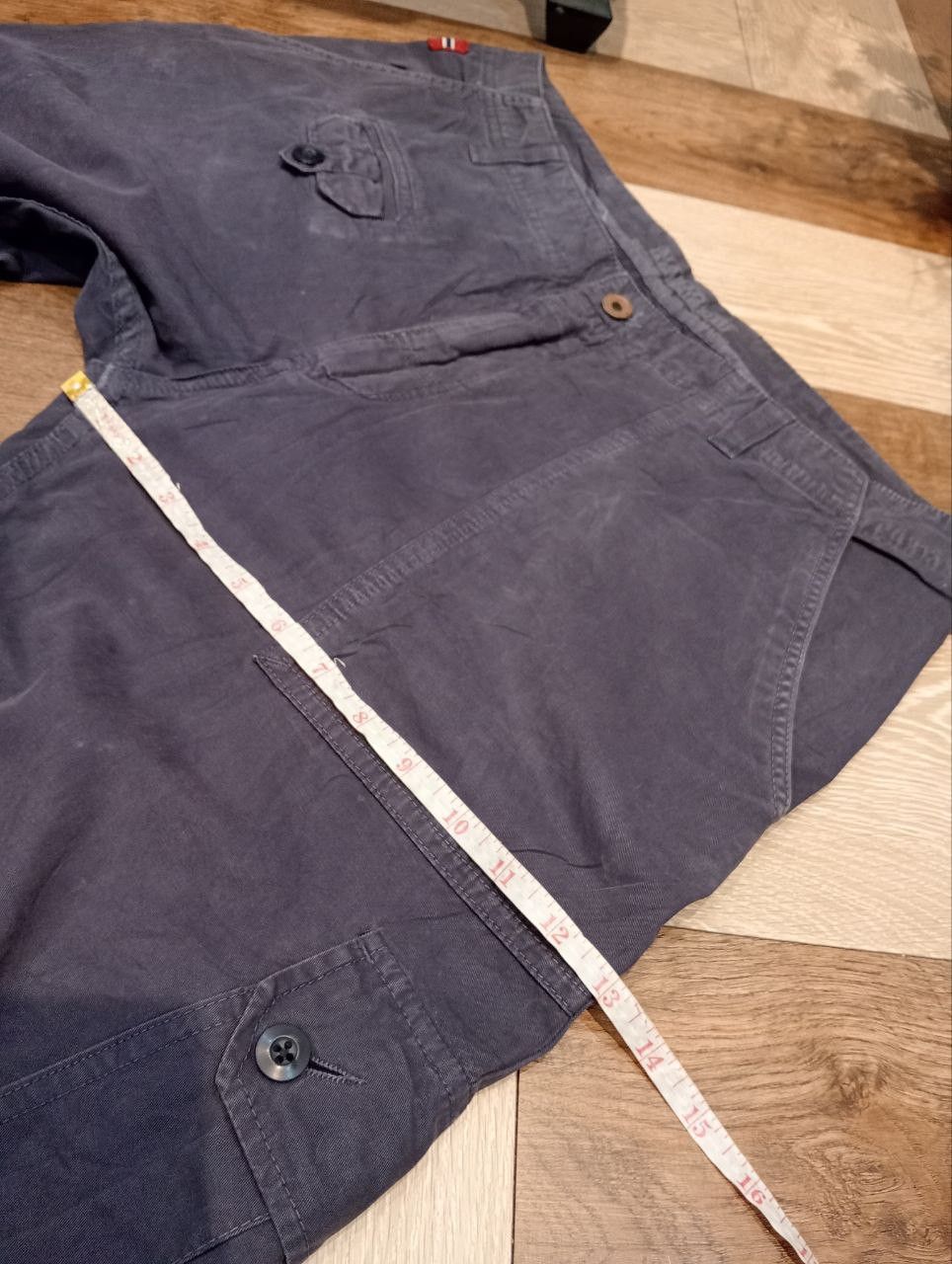 Napapijri NAPAPIJRI FADED BLUE CARGO PANTS Size US 34 / EU 50 - 20 Thumbnail