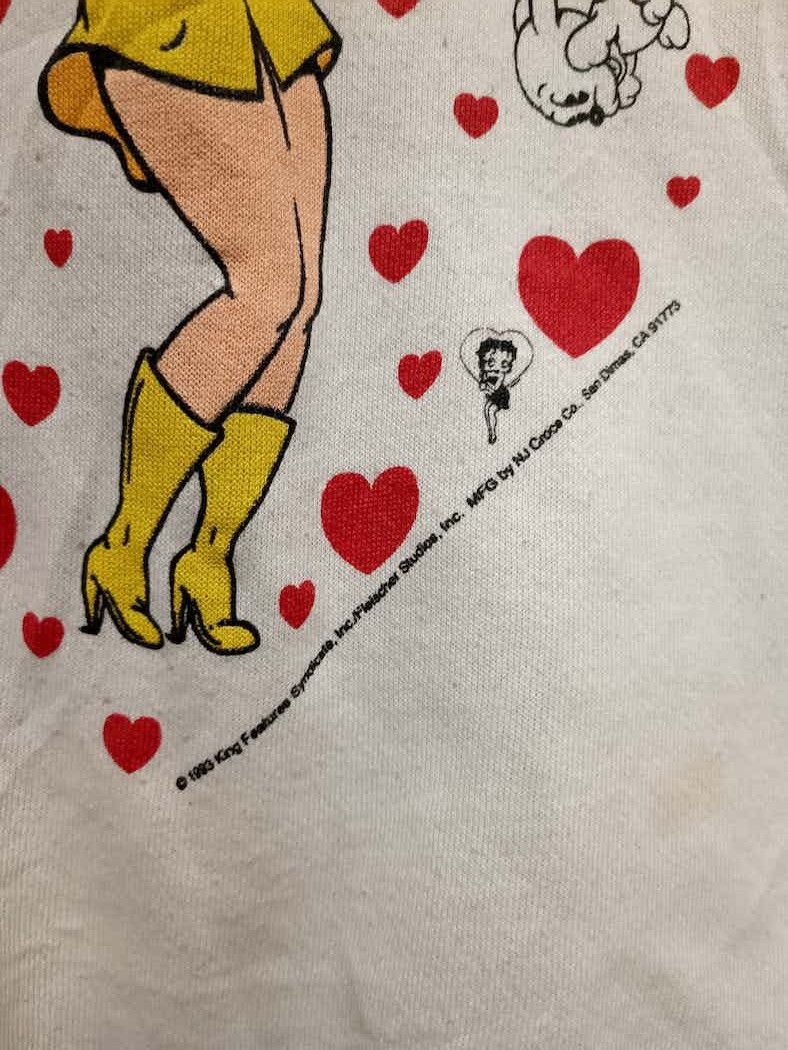 Cartoon Network × Hanes × Vintage vintage 90s sweatshirt beety boop made in usa Size US M / EU 48-50 / 2 - 3 Thumbnail